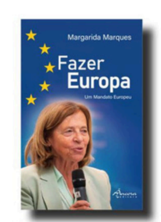 Capa de Livro Fazer Europa com Margarida Marques